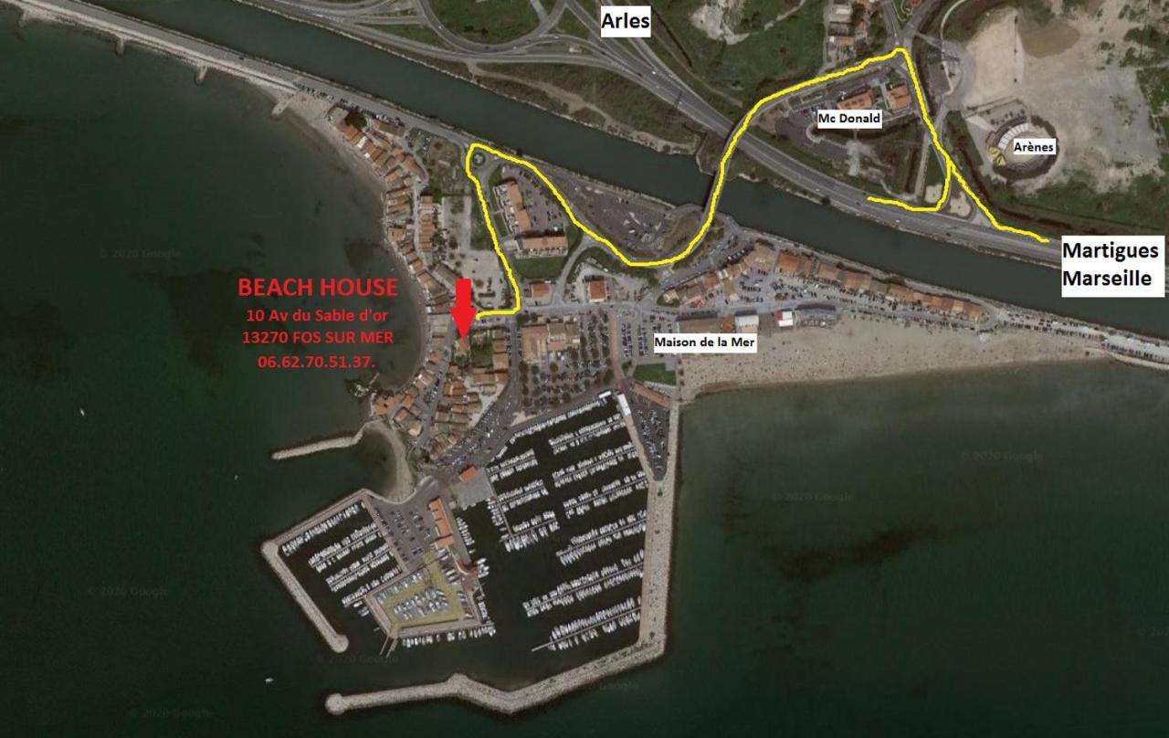 Beach House Фос-сюр-Мер Экстерьер фото